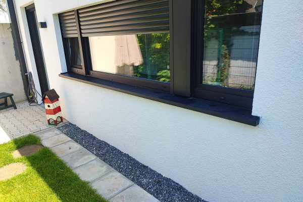 Fensterbänke aus Aluminium